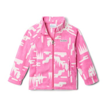 Columbia Toddler Girls' Printed Benton Fleece Jacket