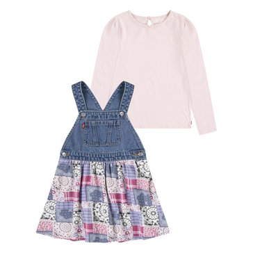 Levi's Little Girls' Patchwork Skirtall Tee Sets