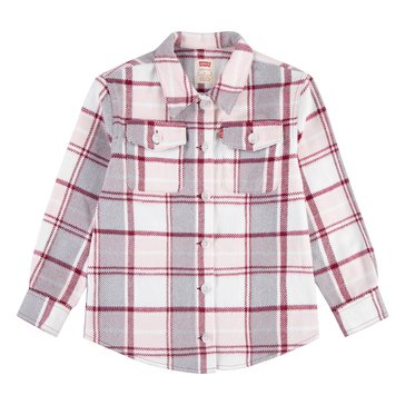 Levi's Big Girls' Oversize Plaid Shacket