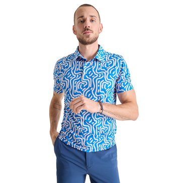 Chubbies Men's The Squiggle Performance 2.0 Polo