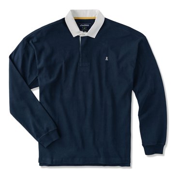 Chubbies Men's The Do Me A Solid Rugby Long Sleeve Knit Top