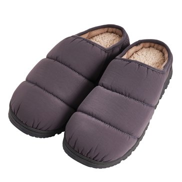 Isotoner Men's Rhys Puffer Hoodback Slipper