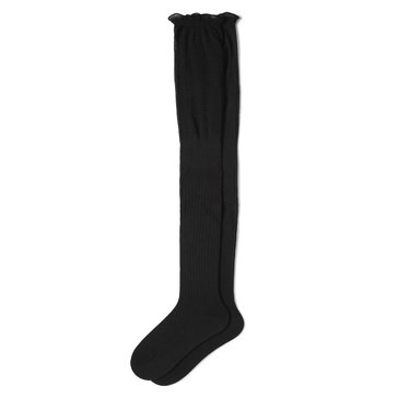 Hue Women's Slouch Ribbed Over The Knee Socks