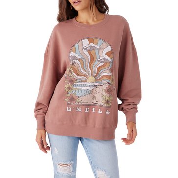 O'Neill Women's Choice Oversized Crew Fleece