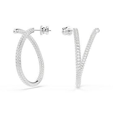 Swarovski Dextera Crystal Hoop Earrings