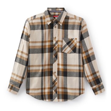 Liberty & Valor Little Boys' Unlined Flannel Shirt