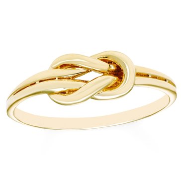 Minimalist Love Knot Ring