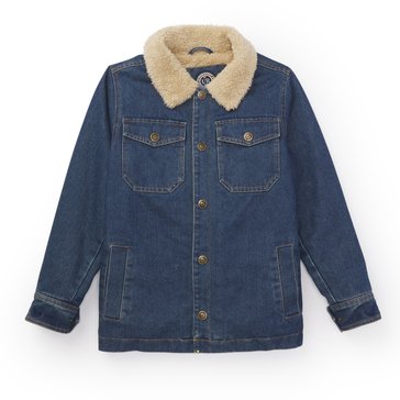 Urban Republic Infant Boys' Sherpa Denim Trucker Jacket