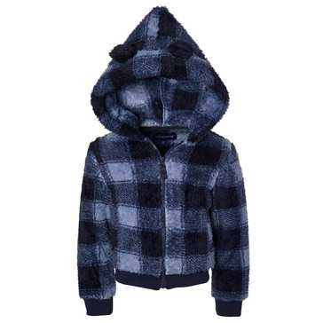 Wippette Infant Boys' Buffalo Check Sherpa Jacket