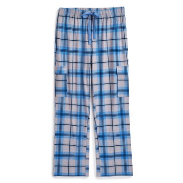 Yarn & Sea Women's Plaid Cargo Sleep Pant