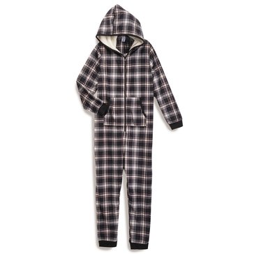 Yarn & Sea Women's Plaid Onesie