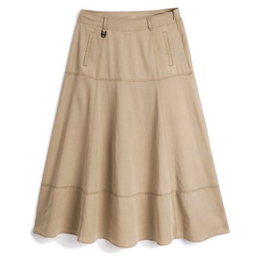 Nautica Women's A Line Midi Skirt