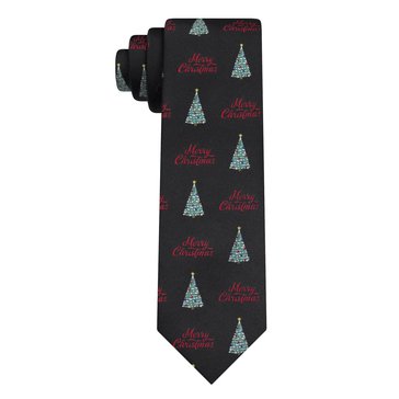 MMG-Gift Sets Men's Hallmark Merry Xmas Tie 