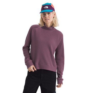 The North Face Women's Long Sleeve Mock Neck Chabot Knit