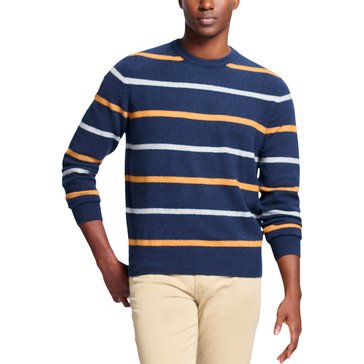 IZOD Men's Classic 7GG Striped Crew Neck Sweater