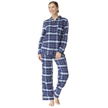 Martha Stewart Women's Notch Collar Cargo Sleep Set