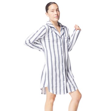 Martha Stewart Women's Notch Collar Nightshirt