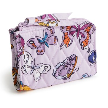 Vera Bradley Zip Card Wing In Flight Pouch