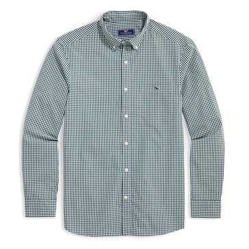 Vineyard Vines Men's Classic Fit Gingham Poplin Shirt