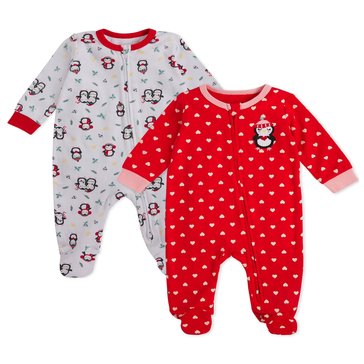 Koala Baby Kids' Newborn Girls' 2-Piece Christmas Sleep-N-Play