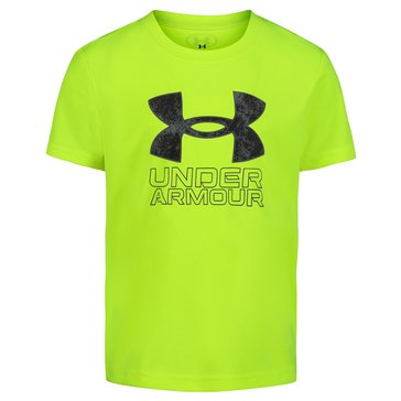 Under Armour Little Boys' Tech Core Print Fill Short Sleeve Tee