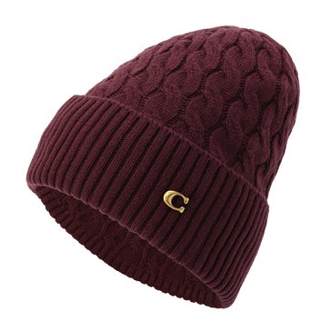 COACH Cable Beanie