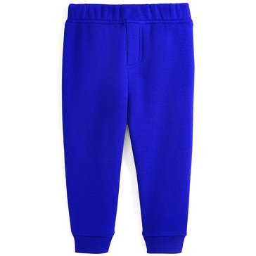 Wanderling Baby Boys' Solid Brushed Fleece Pant