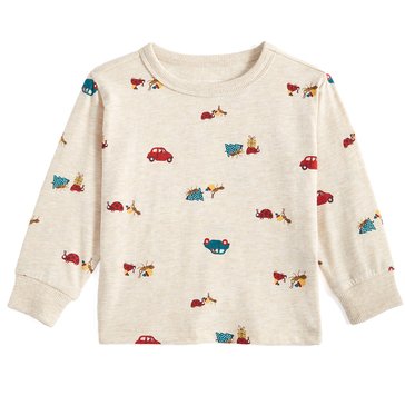 Wanderling Baby Boys' Long Sleeve Driving Tree Jersey Tee