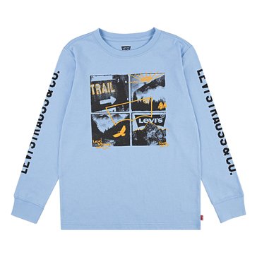 Levi's Big Boys' Follow The Trail Long Sleeve Tee