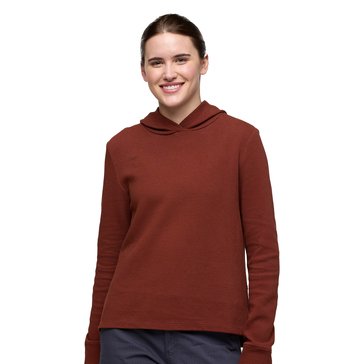 Cotopaxi Women's Atajo Long Sleeve Waffle Hoodie Knit Top