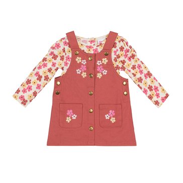 Little Lass Toddler Girls' Floral Jumper Sets