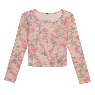 Billabong Big Girls' Flattering Florals Thermal Top