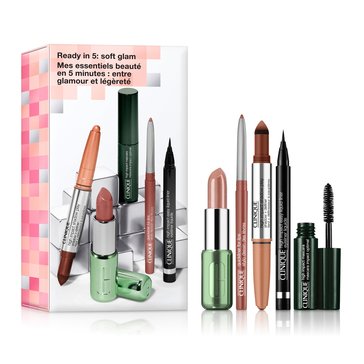 Clinique Ready In 5 Soft Glam Makeup Set