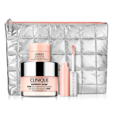 Clinique Moisture Glow Tos Skincare/Makeup Set