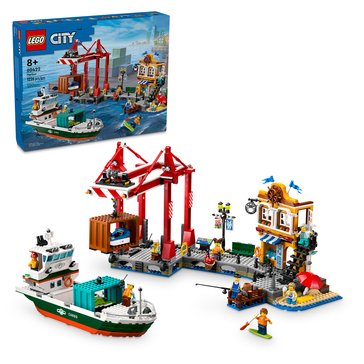 LEGO City Seaside Harbor with Cargo Ship (60422)