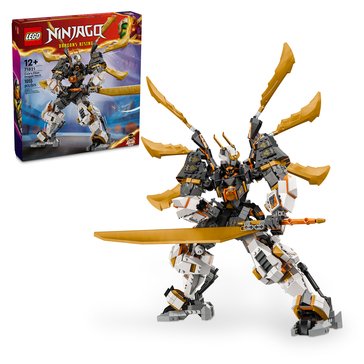 LEGO Ninjago Dragon's Rising Cole's Titan Dragon Mech Building Set (71821)