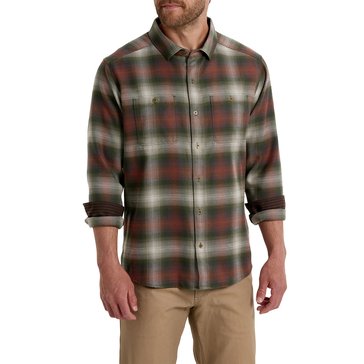 Kuhl Men's Law Heavy Weight Flannel Long Sleeve Shirt