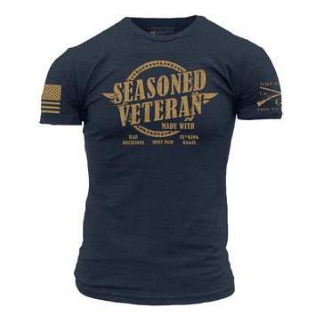 Grunt Style Men's Seasoned Veteran Graphic Tee