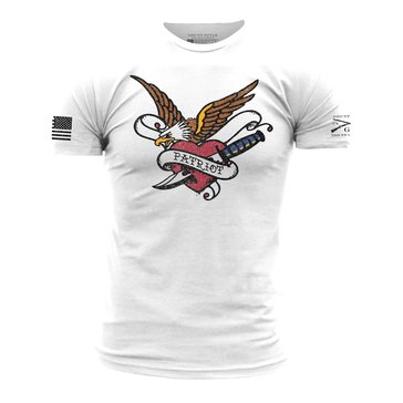 Grunt Style Men's Short Sleeve Patriot Ink Graphic Tee