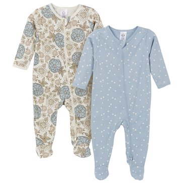 Gerber Baby Girls' Retro Floral 2-Pack Sleep-N-Play