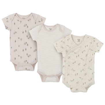 Gerber Baby Boys' Fox Bodysuits 3-Pack