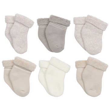 Gerber Baby Boys' Fox Socks 6-Pack