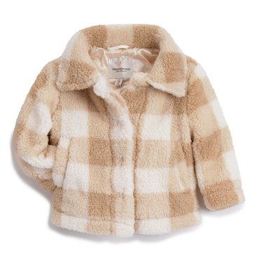 Urban Republic Toddler Girls' Soft Sherpa Jacket