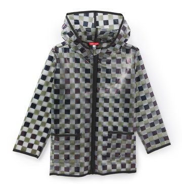 Liberty & Valor Toddler Boys' Clear Check Raincoat