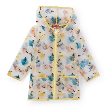 Liberty & Valor Toddler Boys' Clear Ducky Raincoat