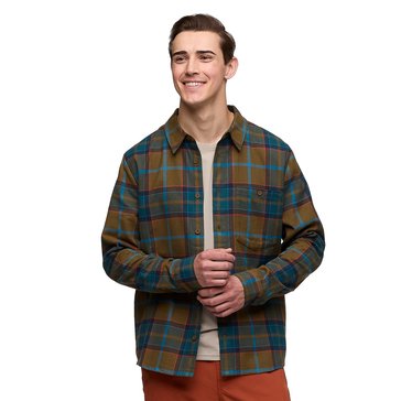 Cotopaxi Men's Quedo Long Sleeve Plaid Flannel Shirt