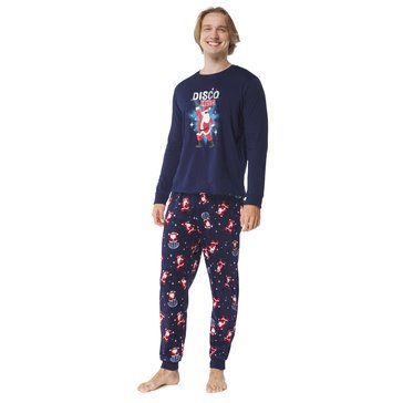 Sleepy Nites Family Men's Santa Sleep Set