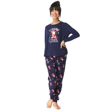 Sleepy Nites Family Women's Santa Sleep Set