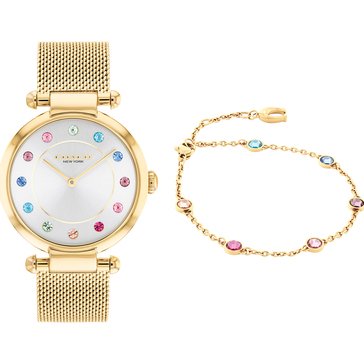 Coach Women's Cary Bracelet & Watch Set