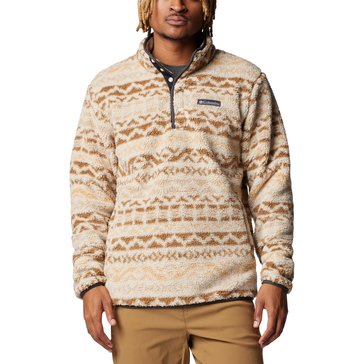 Columbia Men's Rugged Ridge Half Snap Printed Pullover Fleece